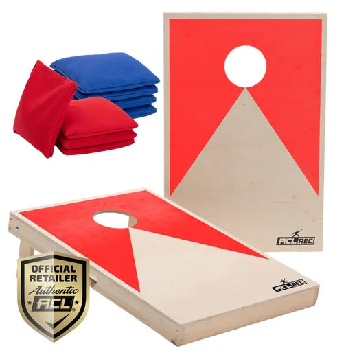 Cornhole Set - 90x60 - Red Cornhole sets Wicked Wood Games