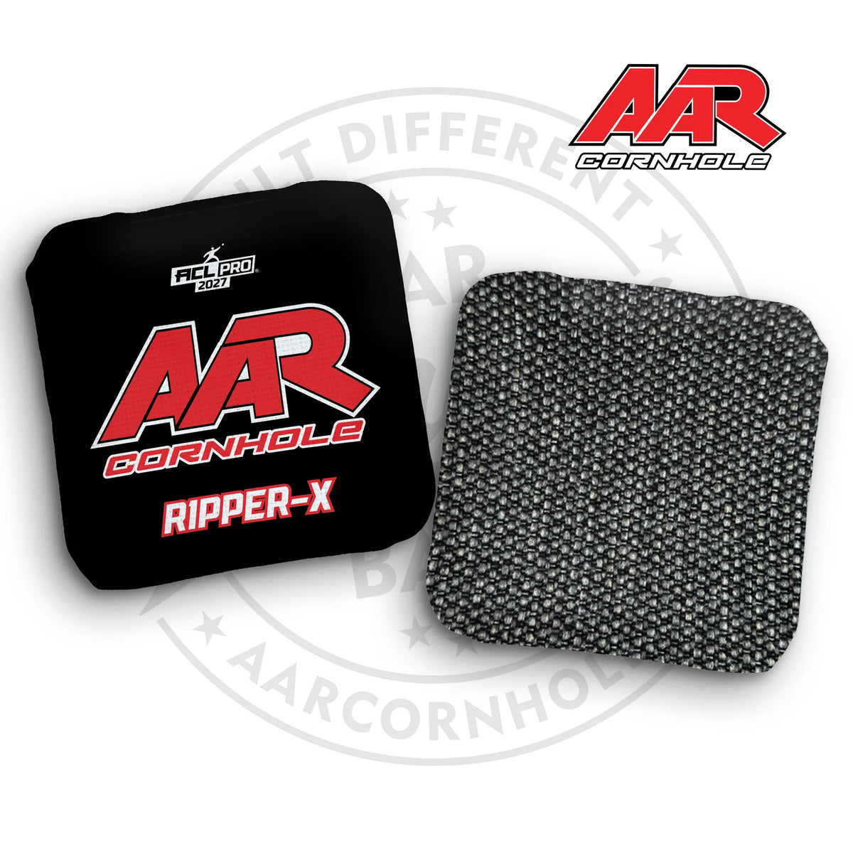 AAR - Ripper-X - 2027 Pro Bags Cornhole Bags AAR Cornhole Black/Red