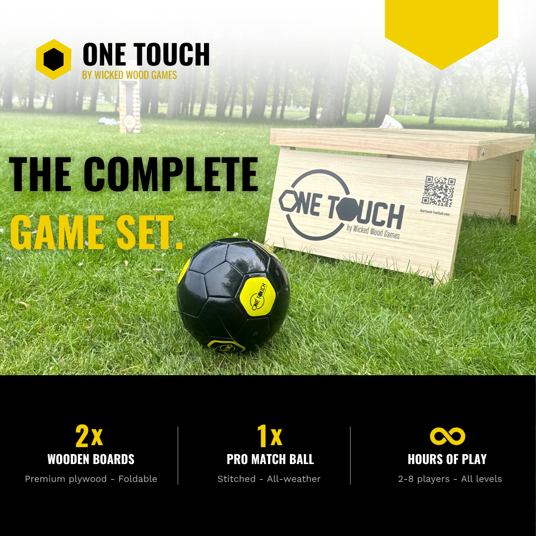 Custom OneTouch - Complete Set Eigen Design - Inclusief 2x boards / Voetbal / Draagtas