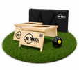 OneTouch Voetbalspel - Inclusief 2 boards / Premium Voetbal / Draagtas Outdoor games Wicked Wood Games