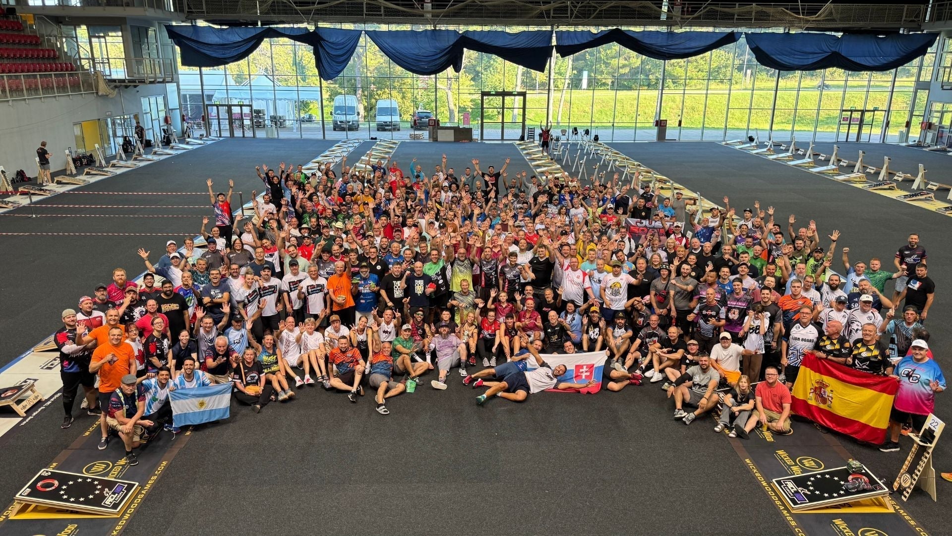 Team USA wint het WK Cornhole 2025, maar makkelijk ging dat niet!