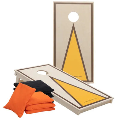 TRIANGLE - Cornhole Set -  2 board / 2x4 zakjes