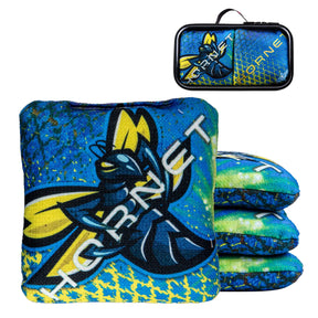 HORNET 2025 - ACL COMP - 1x4 Cornhole Bags Cornhole Bags AllCornhole Magic Blue - Incl. Hard Case