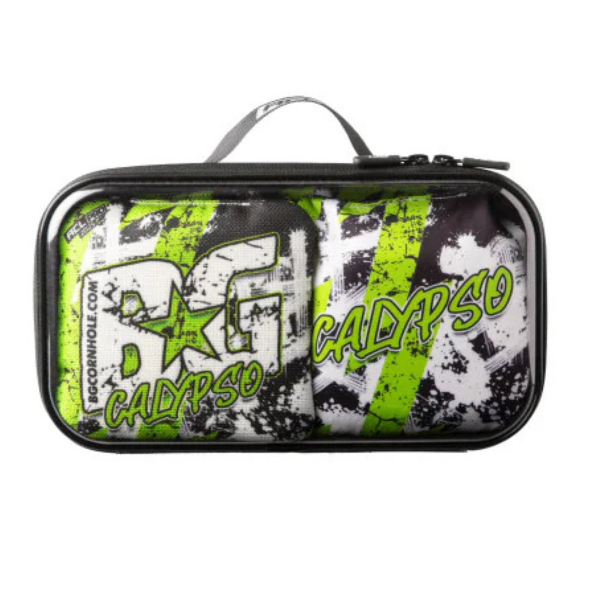 BG - CALYPSO - 2025 - ACL PRO - 1x4 Cornhole Bags Cornhole Bags BG Cornhole Lime Lightning Strike - Incl ACL Hard Case