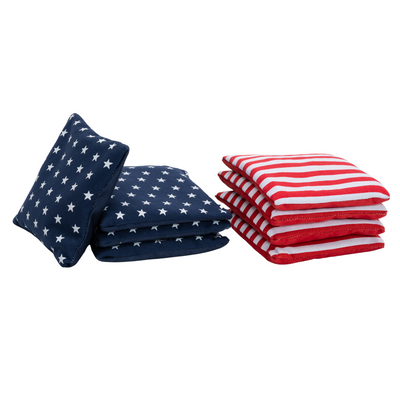 2x4 Cornhole Bags - America - Granulaat vulling - Dubbelzijdig