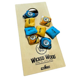 2x4 Premium Mini Cornhole Bags - REC - 9x9cm Cornhole Bags Wicked Wood Games