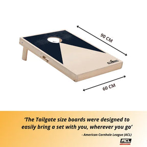 Cornhole Set - 90x60 - Black Cornhole sets Wicked Wood Games