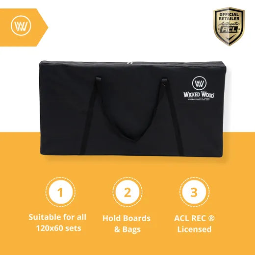 Sac de transport pour set de cornhole - 120x60 Accessoires Wicked Wood Games