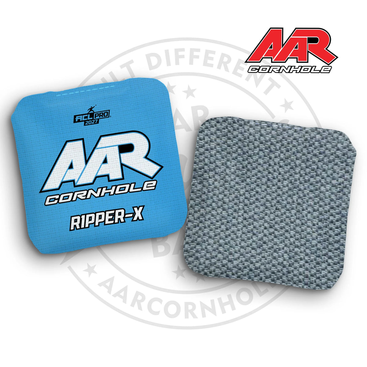 AAR - Ripper-X - 2027 Pro Bags Cornhole Bags AAR Cornhole Blue/White