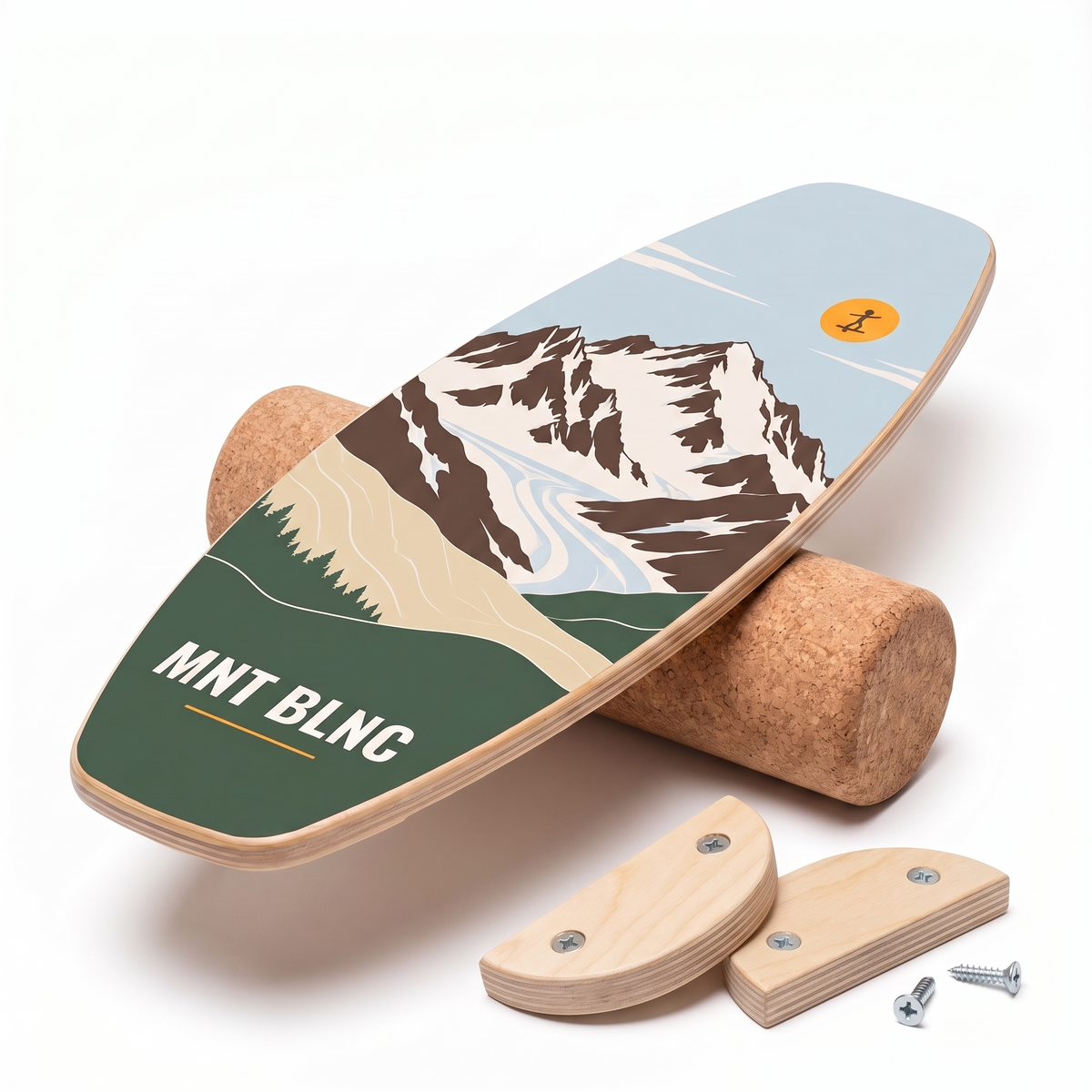 BLNC Balance Boards - COLLECTION ALPINE - Roller et Board Stoppers inclus