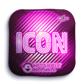 Cornhole Coastal ICON 2026 - ACL Pro Bags Cornhole Bags Coastal Pink