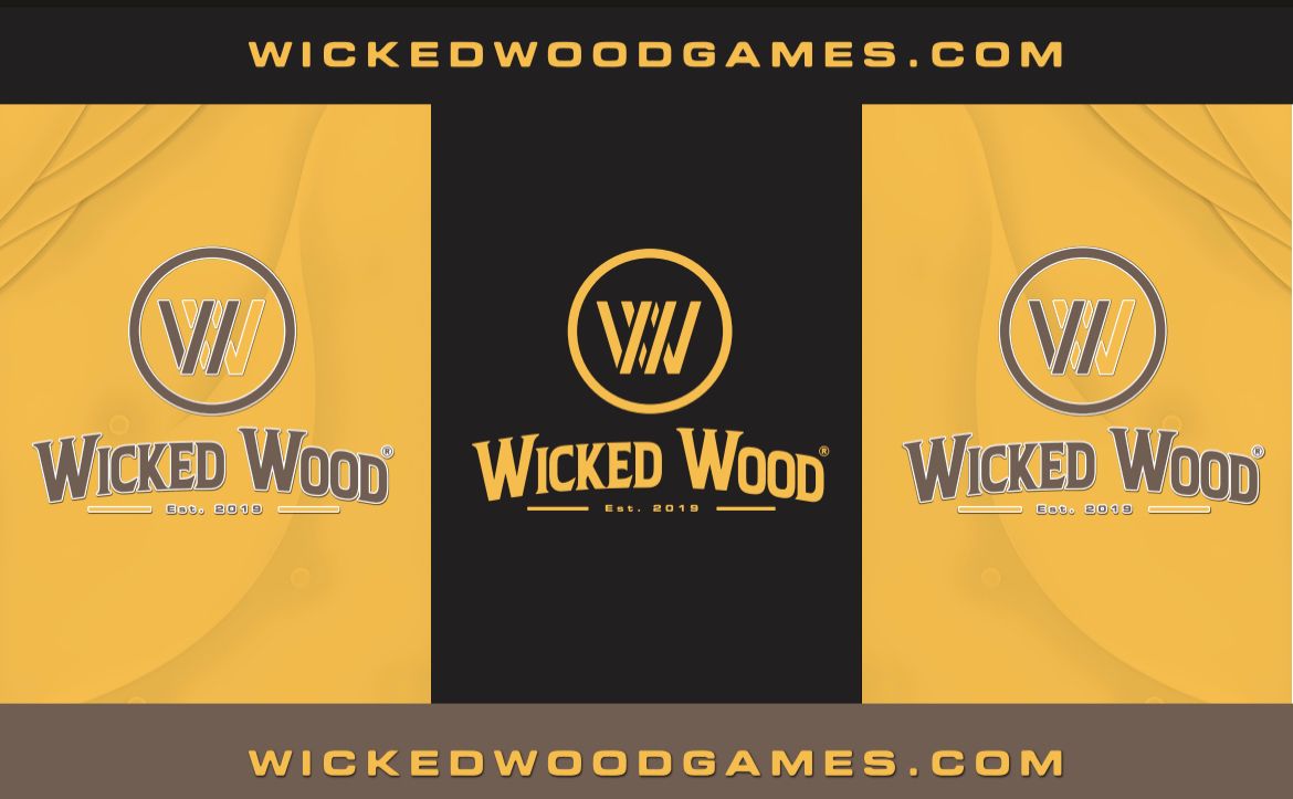 Set de cornhole professionnel avec deux tapis Accessoires Wicked Wood Games