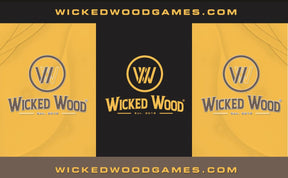 Professionele Cornhole Set van Twee Matten Accessoires Wicked Wood Games