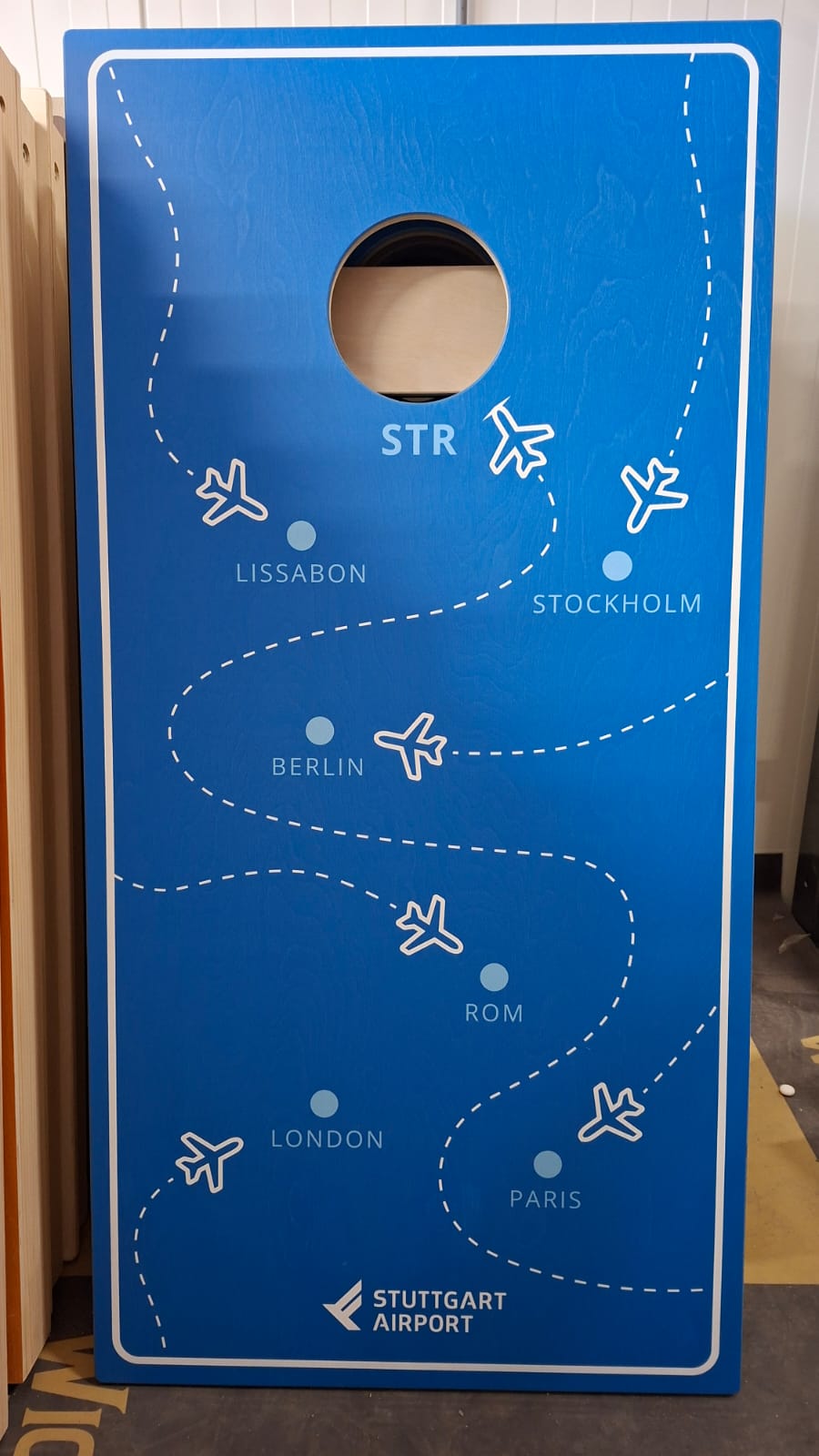 Cornhole Set met Eigen Design Cornhole sets Wicked Wood Games