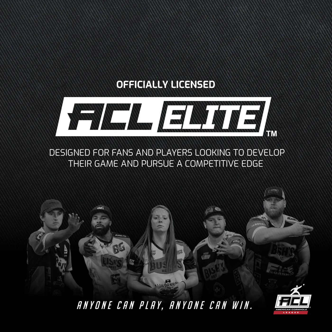 Official ACL Cornhole Boards for CLUBS Cornhole sets Wicked Wood Games