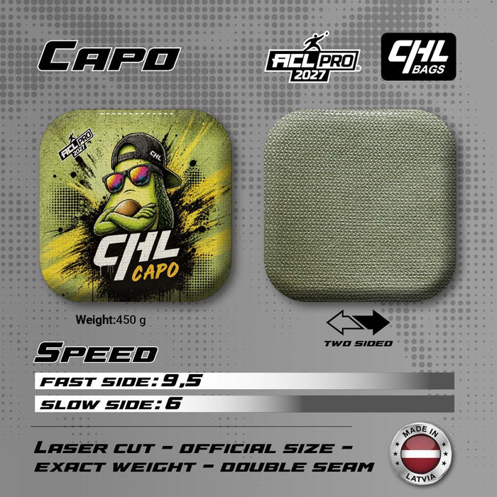 CHL Bags - Capo - ACL Pro 2027 Cornhole Bags CHL Bags
